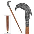 Design Toscano Poe's Mystic Raven Solid Hardwood Walking Stick TV62002